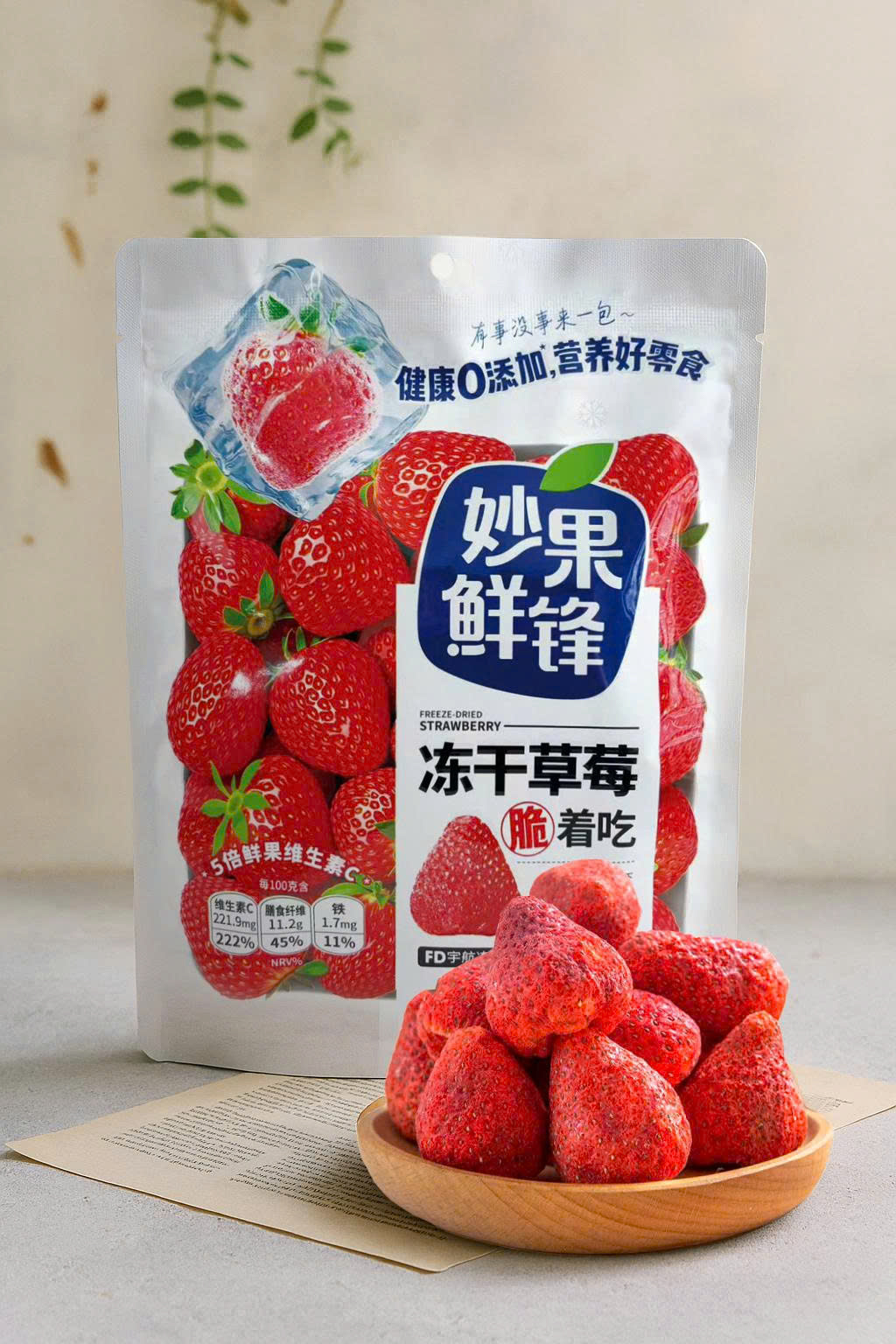 Dâu Tây sấy giòn HÀN QUỐC